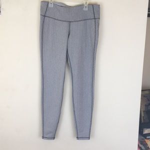 Fun gray leggings! Thick,flattering material
